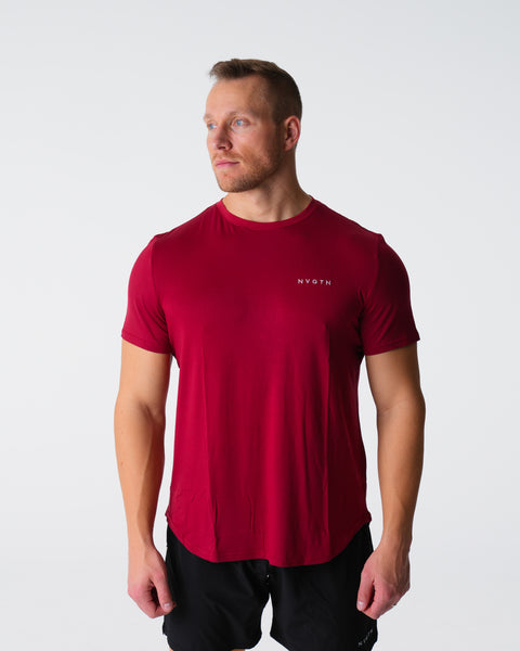 Crimson Tech Fitted Tee