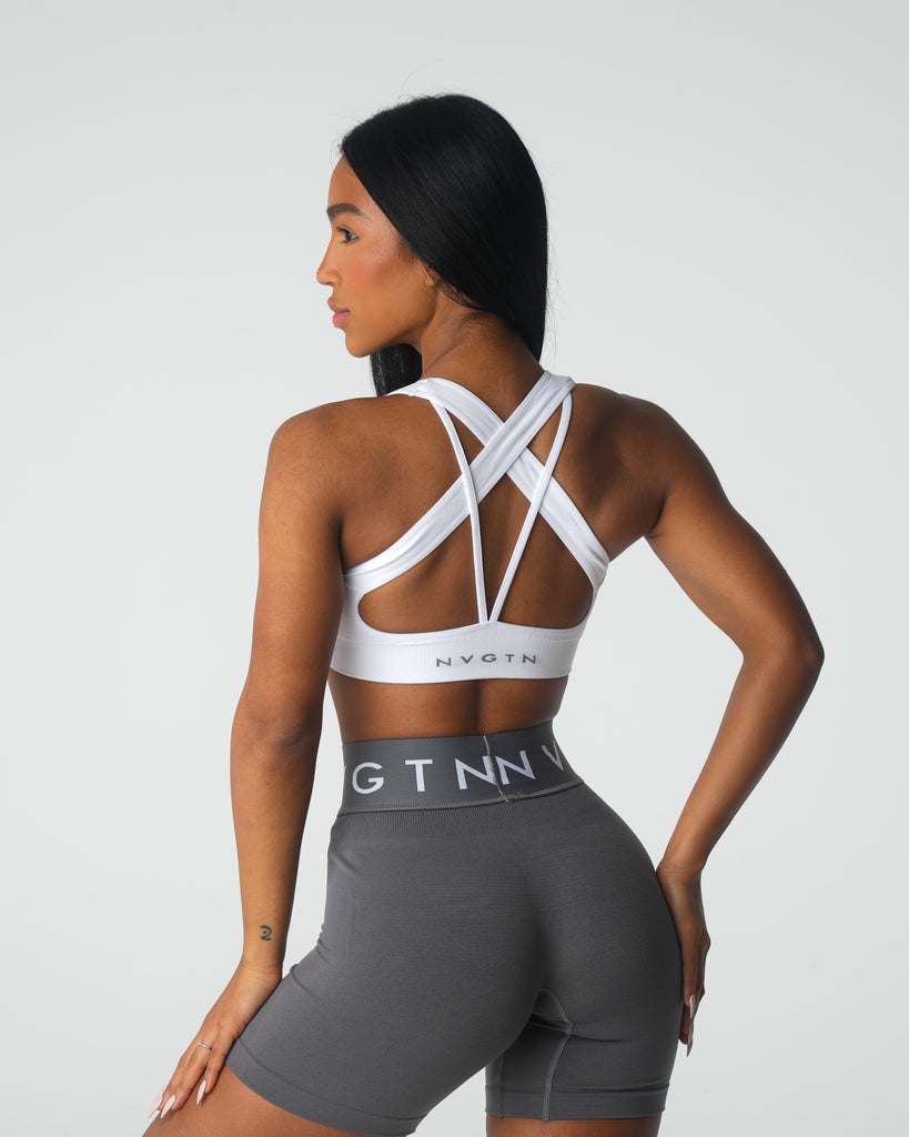 White Inspire Seamless Bra