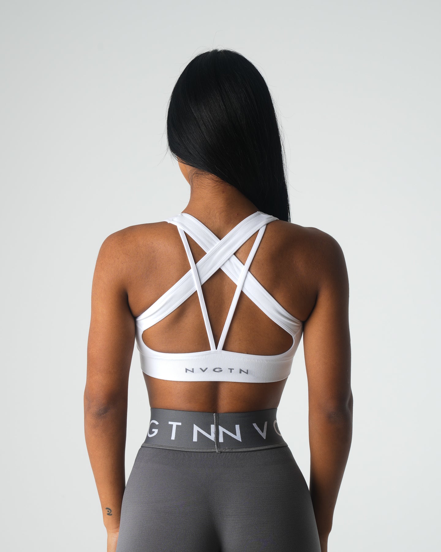 NVGTN Inspire Seamless Bra - White