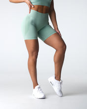 Load image into Gallery viewer, Sage Green Contour Seamless Shorts