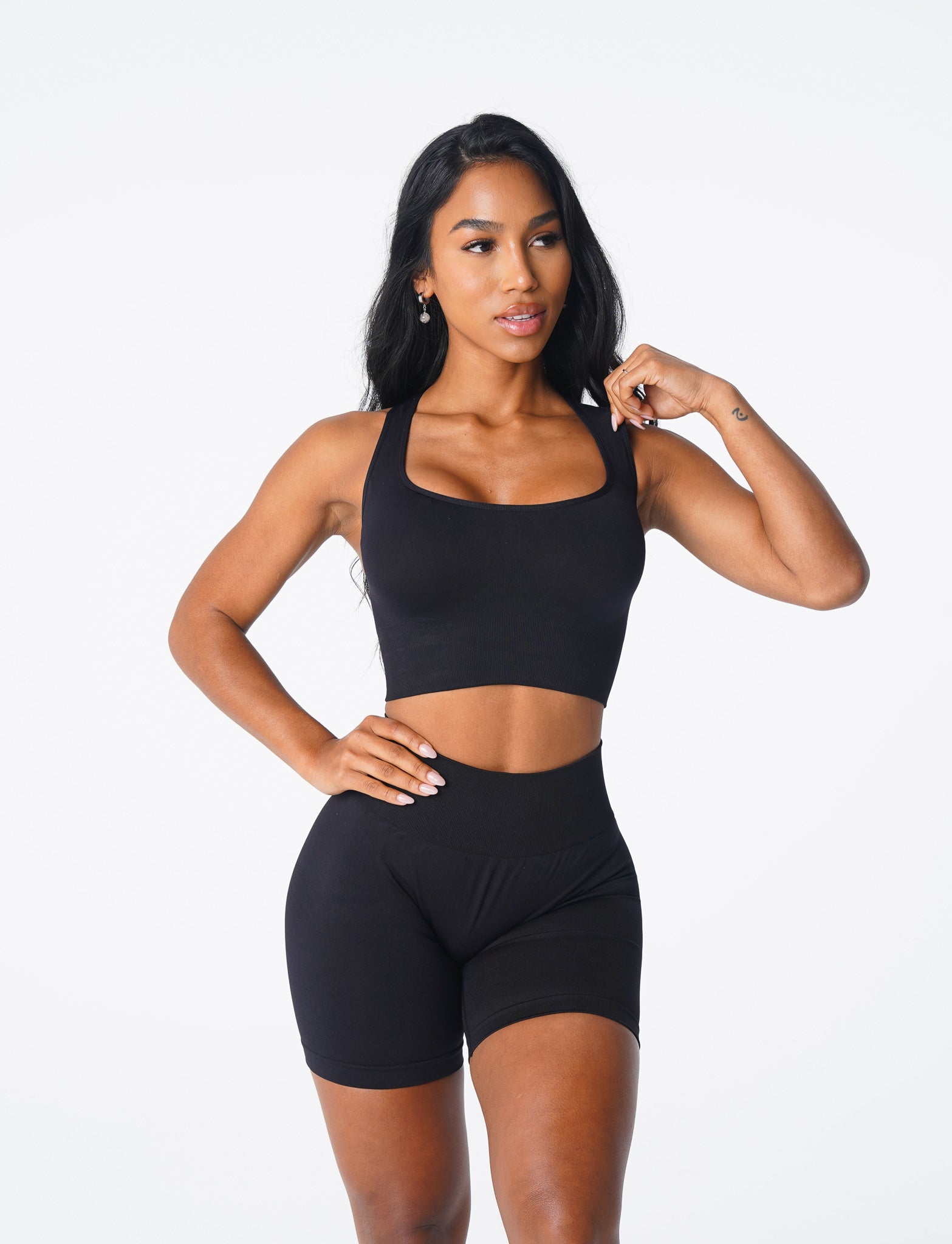 Black Ignite Seamless Bra